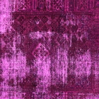 Ahgly Company Indoreni pravokutnik Sažetak ružičaste moderne prostirke, 2 '5'