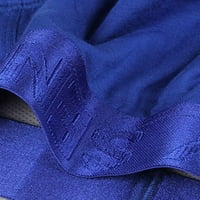 Muški kratke hlače Seksi prozirna tople usne za ispis za ruke Muške donje rublje Plava