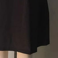 Haljine za žene shopheessa modni ženski casual bez rukava dame na rukavu od tiskanih mini haljina rano