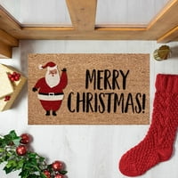 Božićno vratar Doormat Božić u zatvorenom vanjskom dobrobu Mat podne mat Početna Dekor Merry Božić Doormat
