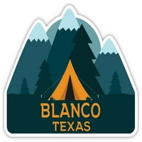 Blanco Texas Suvenir Frižider Magnet Camping TENT dizajn