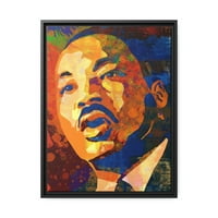 Martin Luther King JR Uokvirena platna Zidna umjetnost - Warhol Style Pop Art