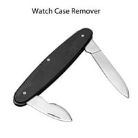 Gledajte Case Shover Watch Case Otvaranje satova za popravak alata za popravak alata za uklanjanje alata za uklanjanje alata za zamjenu zamenski otvarač nož crne boje