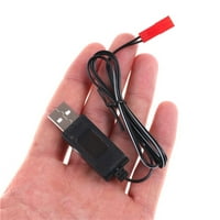 Magecrur 3.7V Crni USB punjač Adapter kabel za Sky Viper drone helikopter 1pc
