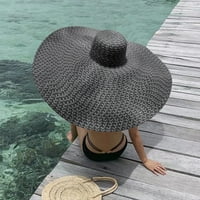 Šeširi za žene Vintage Solid Podesive opuštene kape za performanse za muškarce Zaštita od sunca Lagani izdržljiv unizno šešir