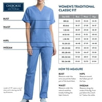 Cherokee radna odjeća ženske pilinge natural-urodni podizmirani pulf-on Cargo 4200