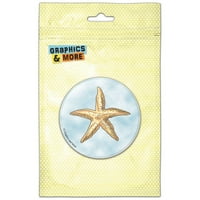 Starfish Ocean Sea Creature Beach Pinback Gumb Pin značka