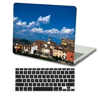 Kaishek Hard Case Cover Compatibible MacBook Pro 16 sa XDR displej dodirom TIP C + Crni poklopac tastature
