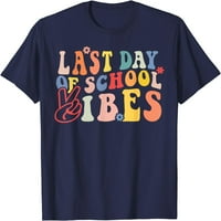 Tree Posljednji dan školske vibracije Retro Vintage Diplomska majica