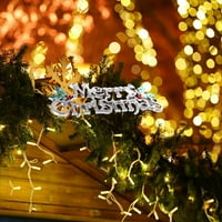 SUNISERY CHISTS ORNAment Ornament Sretan božićni ukrasni viseći ornament Party Favorit Art Craft Day