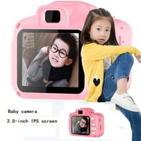 Dječja kamera, 13MP 1080p Dječji digitalni fotoaparati za dječake za djevojke, božićne igračke Pokloni 3-godišnjakinja - ružičasta