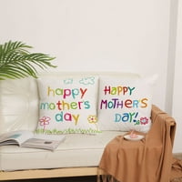 Mom pokloni Najviše na svijetu Citiraj jastuk za ispis Navlake za uređenje kućnog ukrasa za majčin dan