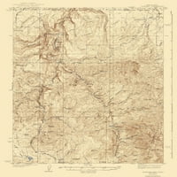 Mapa Topo - Rowland Nevada Idaho Quad - Usgs - 29. - Sjajni satenski papir