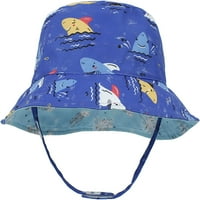 KokoPeants kašike kape za djecu Podesivi ribarsko šešir proljeće Ljeto dvostrano vanjsko crtano crtane
