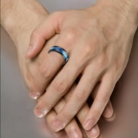 Bacc dodaci titanijumske prsten muškarci Popularni izvrsni prsten jednostavan modni nakit Popularni dodaci Prstenje plava 9