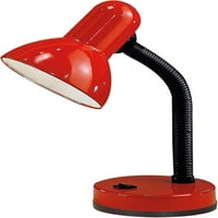 Osnovna crvena stolna svjetiljka