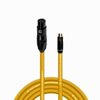 Koluber kabl Neuravnotežen XLR ženski kabel za RCA ženski pro audio priključak