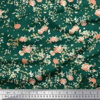 Soimoi pamučna poplin tkanina odlazi i cvjetni umjetnički dekor tkanina tiskano dvorište široko