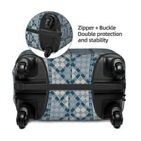 Poliesterski elastični poklopac prtljage, Sažetak Marokanski stil uzorak za prašinu zaštitni za zaštitni kofer