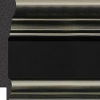 2 Polistiren izvršni moderni okvir za slike veletrgovaceAreantFrames-com serije - crno-bronza - izrađen