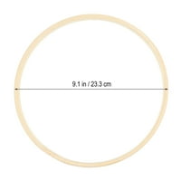 Alat za vezenje bambusov krug okrugli DIY Art Craft Cross Stitch Kineski tradicionalni priručnik za