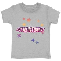 Buduća majica astronaut toddler - ilustracija dječja majica - tematska majica za mališana za Toddler