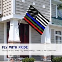 Vrt Američka zastava sa mesingom 5ft USA Poliesterske zastave - kućni dekor