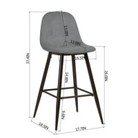 Eckard 26 Counter stolica, razina sklopa: djelomična montaža, materijal sjedala: tapecirani