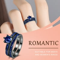 Mortolo prstenovi žene prstenje prstenje poklon legura prsten vjenčani zircon size šareni nakit prstenovi