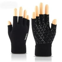 Rukavice od pola prsta pletene sportske hladne tople dame pola prstiju rukavice bez prstiju
