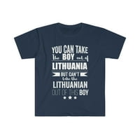 Ne mogu izvaditi litvanski ponos iz majica dečaka S-3XL Litvanija