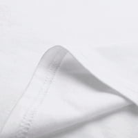 Yubatuo ženske vrhove odrasle casual kratkih rukava udobne tiskarske košulje za okrugle vrat TOWS bluze