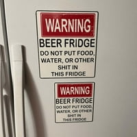 LI HB Store Smiješno pivo Hladnjak Naljepnica Naljepnica hladnjak ukrasna hladnjača naljepnica magnetska