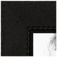 Arttoframes Stucco Crni okvir za slike, crnog obruča drveta