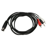 PIN do DC-a i kabla, 5,9ft univerzalnog DIN PIN mužjaka za DC muški kabel za zvučnu opremu