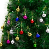 Božićna kugla Xmas Tretter Glitter Baubes Balls ukrasi ukrašavanja Viseća kućna zabava ukras festival