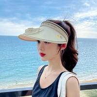 Xysaqa šešir za žene za žene Muškarci Ljetni ventilator hladan široko oblogana zaštita od sunca na plaži