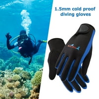 Par Neoprene Plivanje Skuba Ronjenje protiv klizanja hladno-otporne na Weomsout rukavice