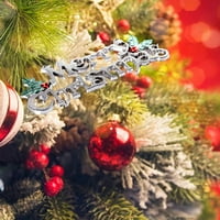 Allshope Božićno star ukras, sretan božićni ukrasni viseći zabava za ornament Favorit Umjetnički zanatski