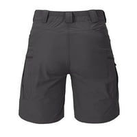 DNDKilg muške kratke hlače Cargo Ležerne tipke Muški atletski kratke hlače s džepovima opušteno fit