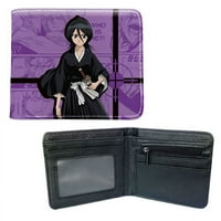 Rukia Kuchiki Style A - Bleach 4x5 Bi-preklopi novčanik