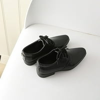 Francuska Dimple Deca Dojenčad Kids Baby Boys British Style Student obavljaju casual cipele crne boje