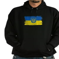Cafepress - Ukrajinska zastava Ukrajinska podrška prijateljska dukserica - pulover Hoodie, klasična,