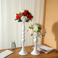 Cvjetni kuglični vaze stalak za stalak za cijev za svijeće za dekor svadbenog zabave