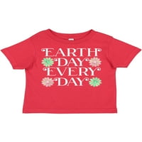Inktastični dan Zemlje svaki dnevno - akvarel cvijeće poklon mališani dječak ili majica za djecu s toddlerom