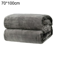 Poliester mekana topla čvrsta boja pokrivač za spavanje za spavanje za kućnu spavaću sobu posteljinu