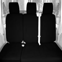 Caltrend Stražnji split klupa Fau kožne poklopce sjedala za - Mazda - MA154-01L Crni umetci i ukrašavanje