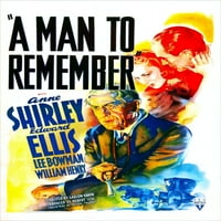 Čovjek za sjećanje na nas poster umjetnosti s lijeve strane: Edward Ellis Anne Shirley Lee Bowman Movie