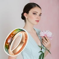 Mnjin ženska prstena moda umetnula dijamantna prstena lično lično ženski prsten za angažman prsten g