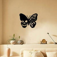 Metalni leptir dekor zidni viseći plaques ukrasi željezo zidne umjetnosti skulptura Znak za kućni ukras